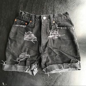 Vintage High Waisted Levi’s Shorts